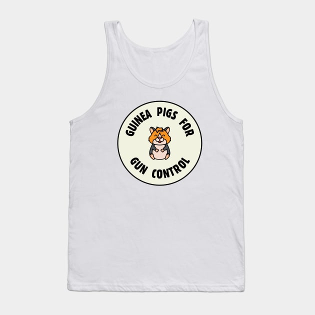 Guinea Pigs For Gun Control Tank Top by Football from the Left